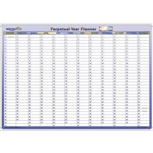 PLANNER WRITERAZE 12800 PERPETUAL YEAR PLANNER QC 700X1000MM