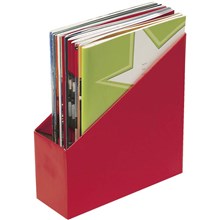 BOOK MAGAZINE BOX MARBIG SMALL RED 5PK