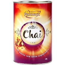TEA CHAI LATTE PICKWICK POWDER 1.5KG CAN