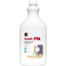 GLUE CRAFT PVA WATER BASED GLUE 2 LITRE