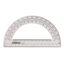 PROTRACTOR CELCO 15CM 180 DEGREES
