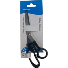 SCISSORS INITIATIVE PLASTIC HANDLE 200MM BLACK