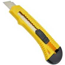 CUTTER KNIFE ITALPLAST I851 UTILITY 18MM YELLOW/BLACK