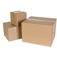 SHIPPING / MOVING / PACKING CARTON CUMBERLAND HEAVY DUTY SHIPPING BOX 458MM X 305MM X 305MM BROWN (EACH=1) (PACK=25)