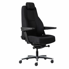 BURO MAVERICK CONTROLLER CHAIR 24/7 FABRIC BLACK