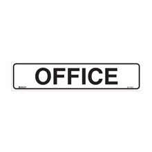 SIGN DOOR SIGN ' OFFICE ' POLYPROPYLENE 180MM X 450MM 
