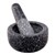 MORTAR & PESTLE AVANTI MINI 9.5CM SOLID GRANITE BLACK SPECKLED