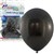 BALLOON ALPEN 30CM METALLIC BLACK 100PK