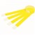WRISTBANDS REXEL ID SERIAL NUMBER FLUORO YELLOW PK10