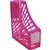 MAGAZINE STAND BOOK ITALPLAST TINTED PINK