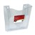 BROCHURE HOLDER DEFLECTO DOCUPOCKET 63001 PORTRAIT CLEAR