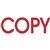 STAMP SELF INKING PRE INKED MESSAGE STAMP ' COPY ' RED INK