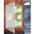 NOTICE BOARD VISIONCHART TX WEATHER RESISTANT NOTICE CASE 1050MM X 1080MM SILVER FRAME CORK BACKGROUND LOCKABLE OUTDOOR USE