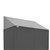 CUPBOARD CABINET STATIONERY STEELCO STORAGE SLOPING TOP ONLY FOR STEELCO STORAGE CABINET 915MMW GREY