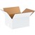 SHIPPING / MOVING / PACKING CARTON CUMBERLAND HEAVY DUTY SHIPPING BOX 230MM X 230MM X 180MM WHITE 25PK