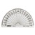 PROTRACTOR PLASTIC 180 DEGREE 100MM CLEAR
